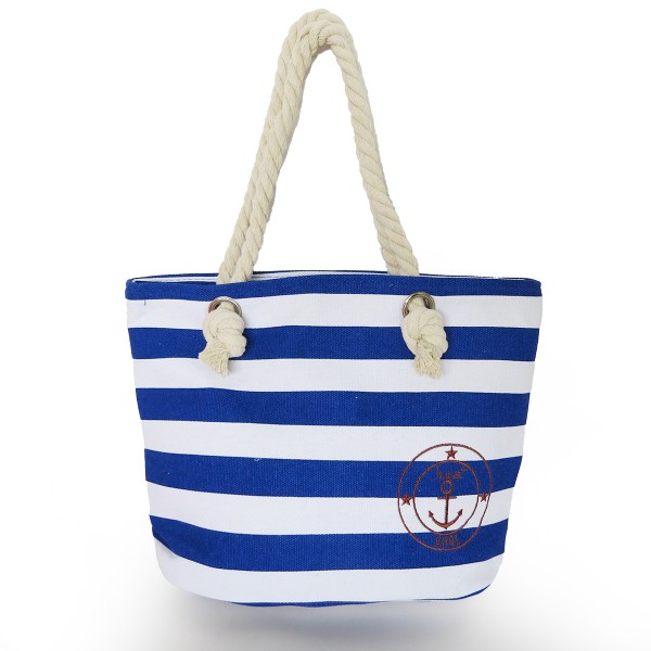 Sonia Originelli XS Shopper Block Streifen Ankerlogo Seilkordeln maritim