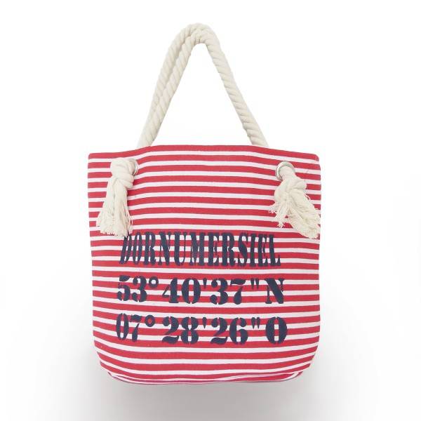 Sonia Originelli XS Shopper "Dornumersiel" Shopper Tasche Koordinaten