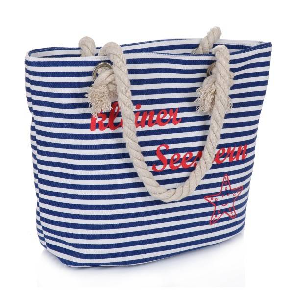 Sonia Originelli XS Shopper "kleiner Seestern" Tasche Maritim Streifen