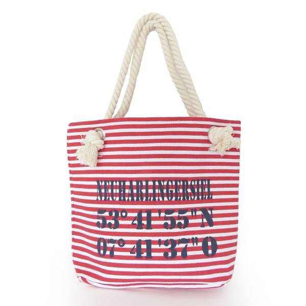 Sonia Originelli XS Shopper "Neuharlingersiel" Shopper Tasche Koordinaten