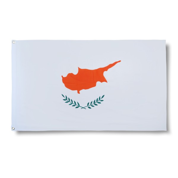 Sonia Originelli Zypern Cyprus Fahne Flagge 90 x 150 cm Fanartikel Hissfahne Ösen WM EM