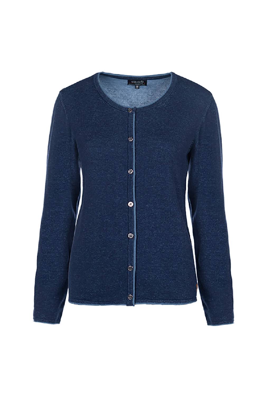 Sonia Originelli Doubleface Strickjacke, Rundhals - Fashion, Damenmode, Herrenmode