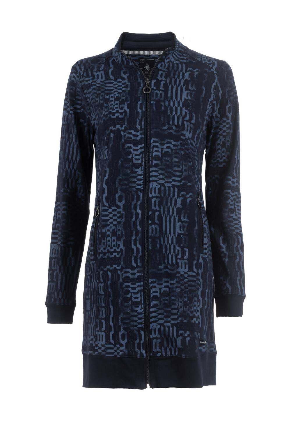 Sonia Originelli Lange Sweatjacke, 1/1 Arm, Stehkragen - Fashion, Damenmode, Herrenmode