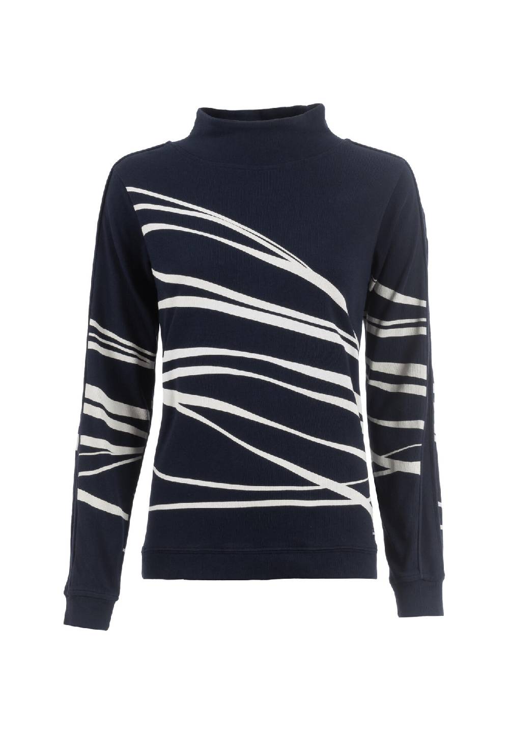 Sonia Originelli Leichtstrickpullover,1/1 Arm, Stehkragen - Fashion, Damenmode, Herrenmode