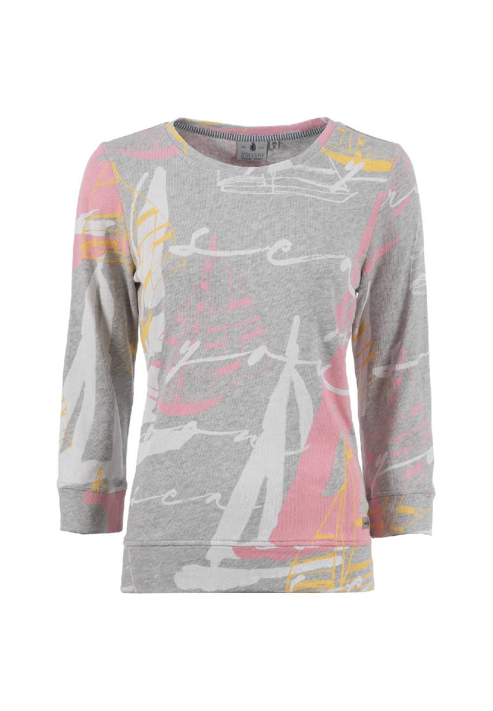 Sonia Originelli Leichtstrickpullover, 3/4 Arm, Rundhalsausschnitt - Fashion, Damenmode, Herrenmode