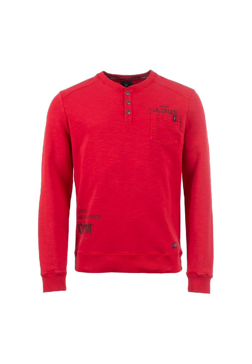 Sonia Originelli Leichtsweat 1/1-Arm, Knopfleiste - Fashion, Damenmode, Herrenmode