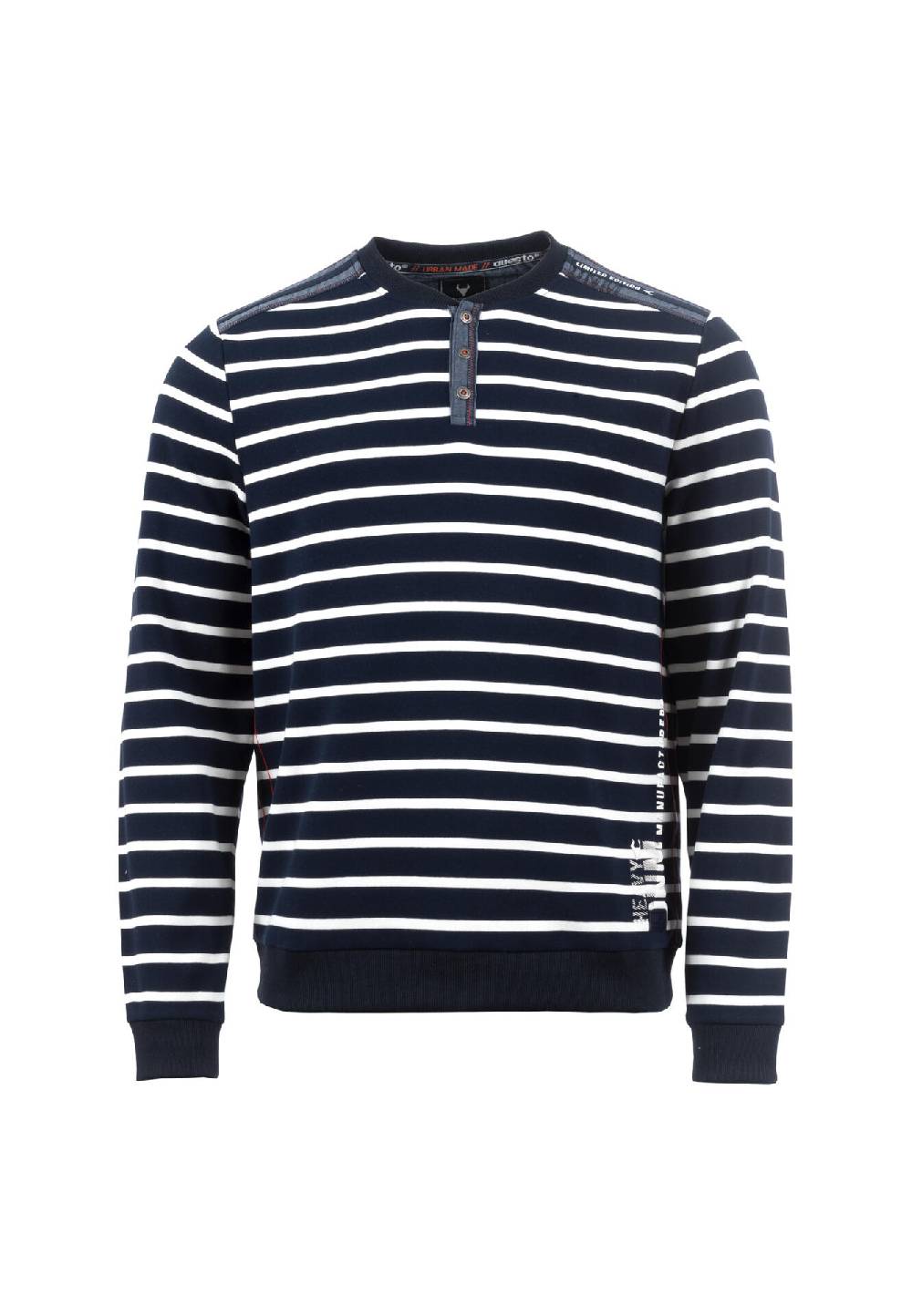 Sonia Originelli Leichtsweat 1/1-Arm, Knopfleiste - Fashion, Damenmode, Herrenmode