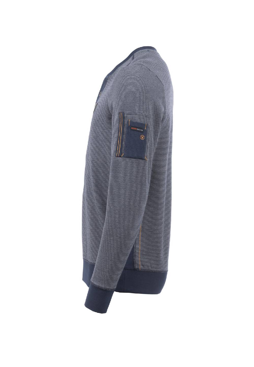 Sonia Originelli Leichtsweatshirt, 1/1 Arm, Henleykragen - Fashion, Damenmode, Herrenmode