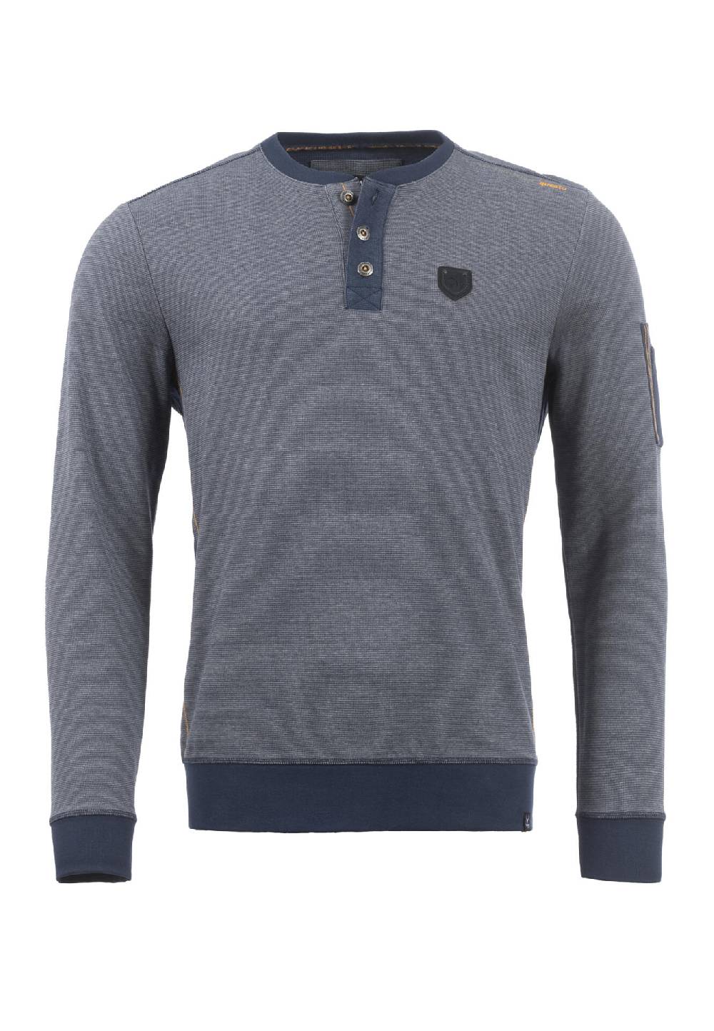 Sonia Originelli Leichtsweatshirt, 1/1 Arm, Henleykragen - Fashion, Damenmode, Herrenmode