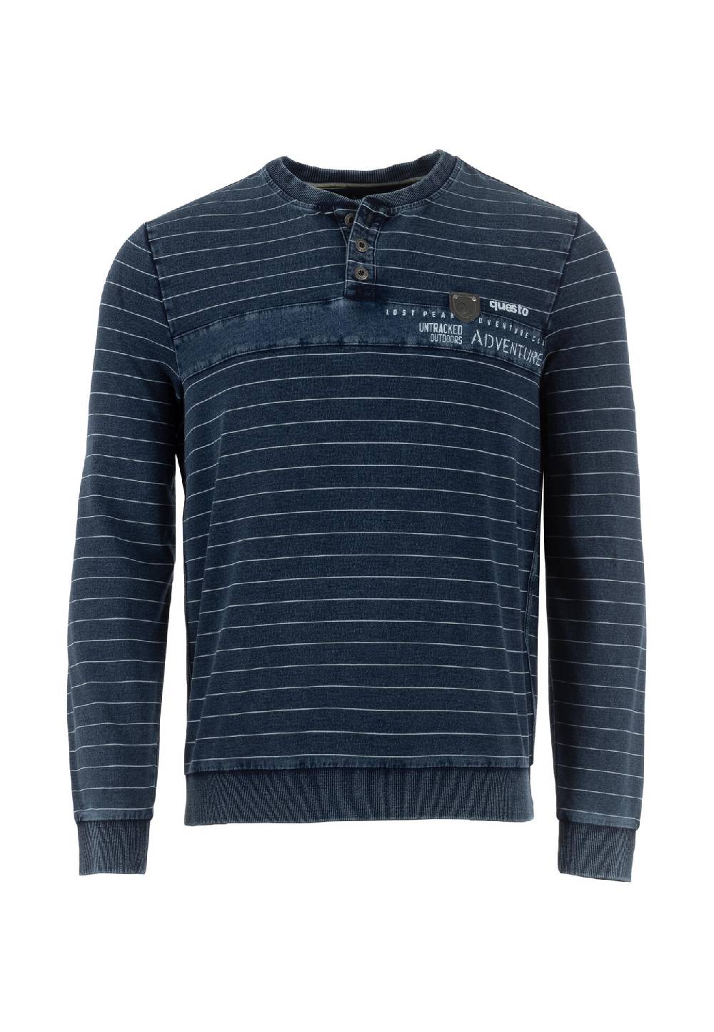 Sonia Originelli Leichtsweatshirt, 1/1 Arm, Henleykragen - Fashion, Damenmode, Herrenmode