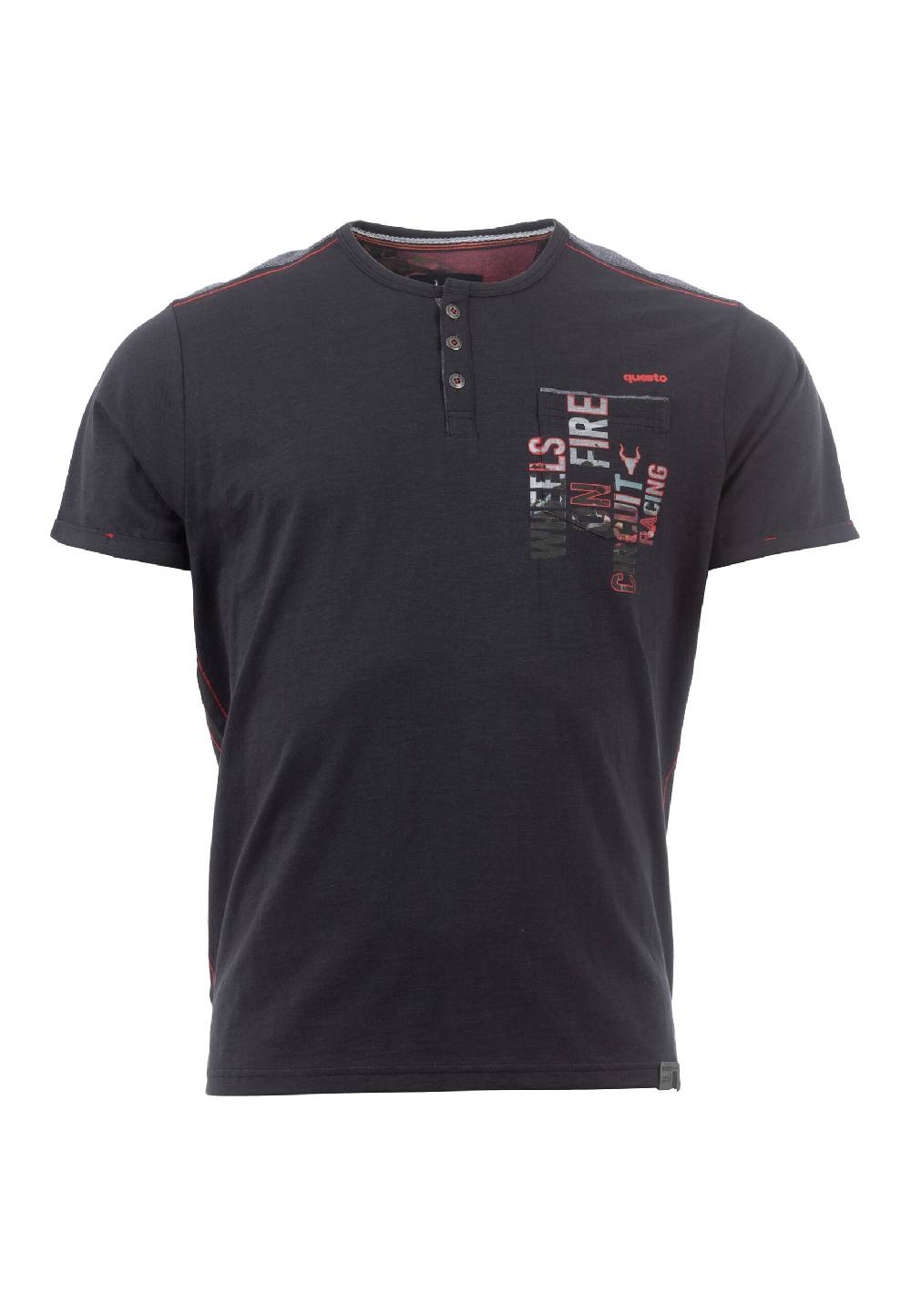 Sonia Originelli Shirt, 1/2 Arm, Henleykragen - Fashion, Damenmode, Herrenmode