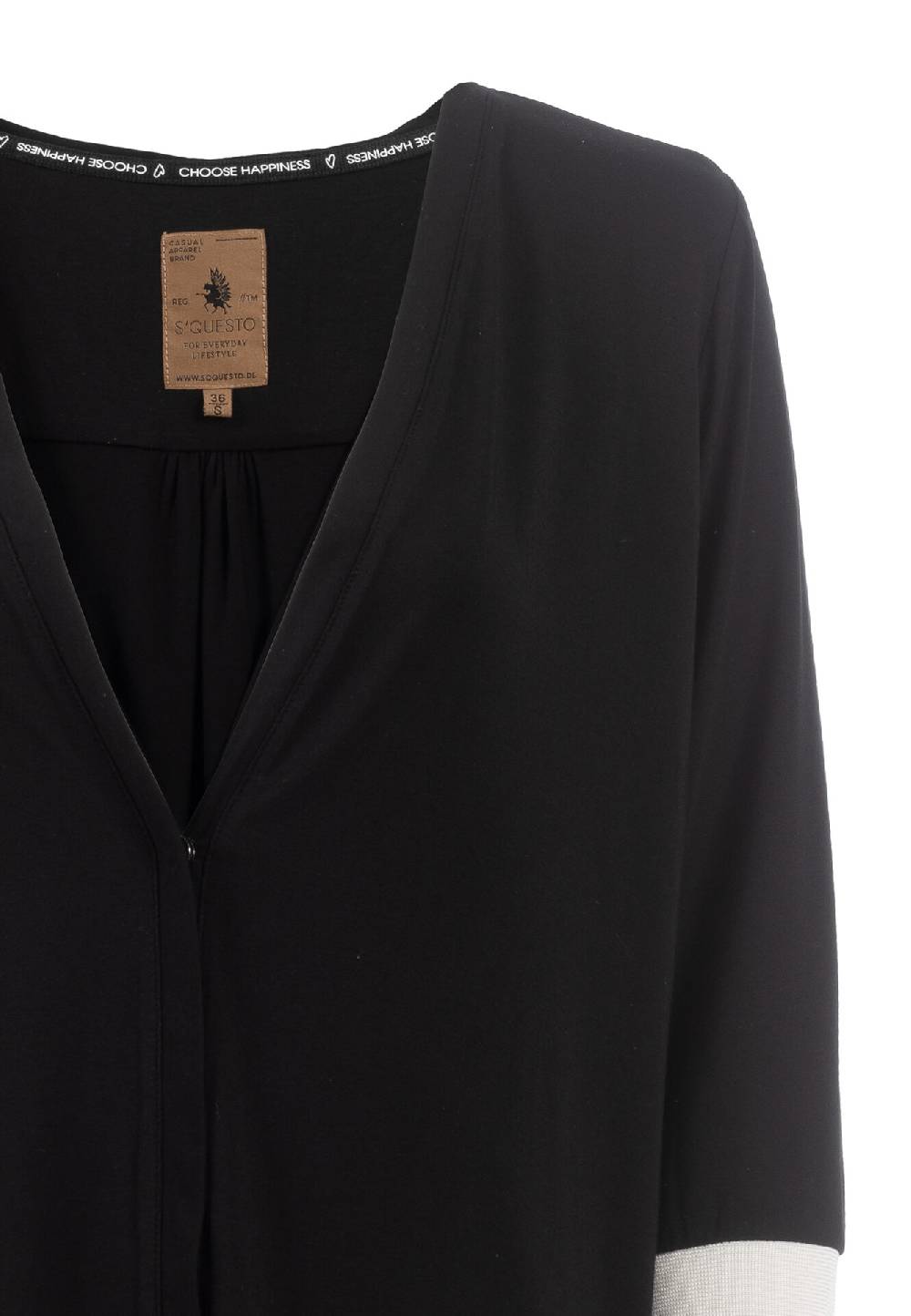 Sonia Originelli Shirtjacke, 3/4 Ärmel, V-Ausschnitt - Fashion, Damenmode, Herrenmode