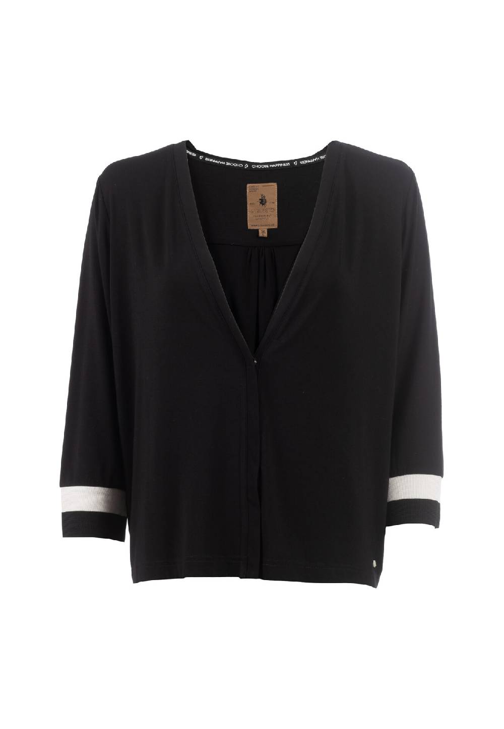 Sonia Originelli Shirtjacke, 3/4 Ärmel, V-Ausschnitt - Fashion, Damenmode, Herrenmode