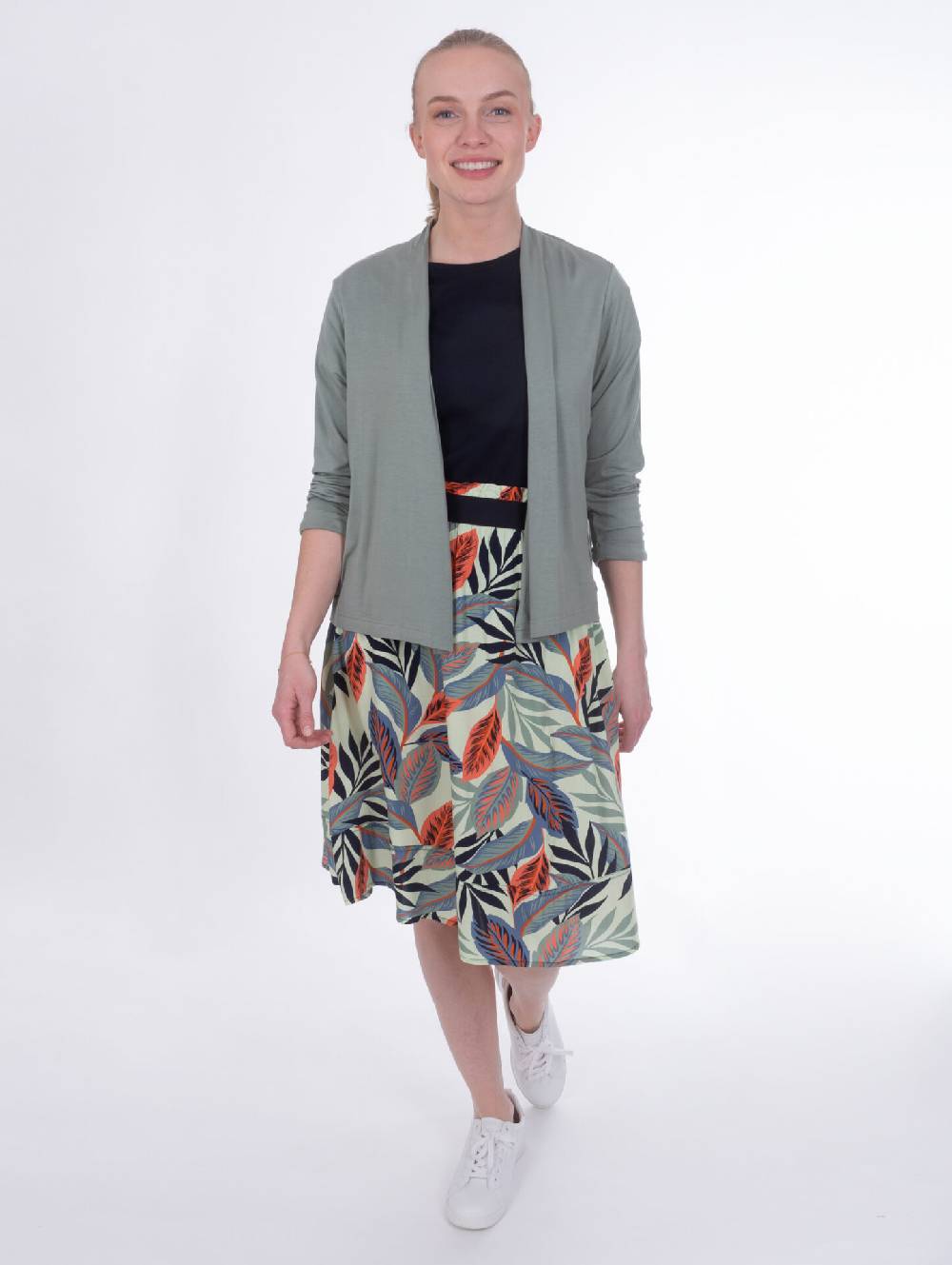 Sonia Originelli Sweatjacke, 3/4 Arm, Schalkragen - Fashion, Damenmode, Herrenmode