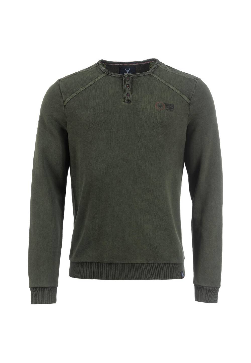 Sonia Originelli Sweatshirt, 1/1 Arm, Henleykragen - Fashion, Damenmode, Herrenmode