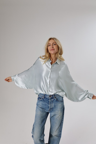 Sosue Antonia Shiny IceGrey