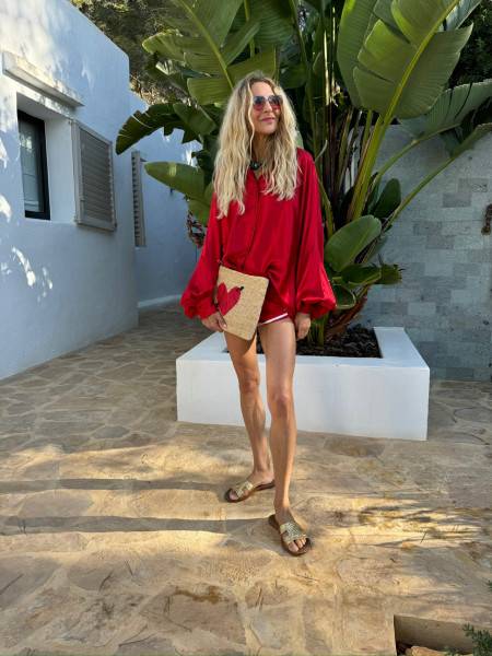 Sosue Antonia Shiny Red