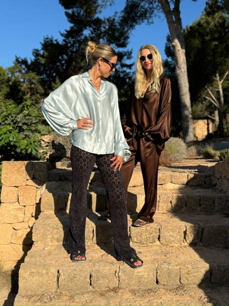 Sosue Antonia Shiny Slim IceGrey