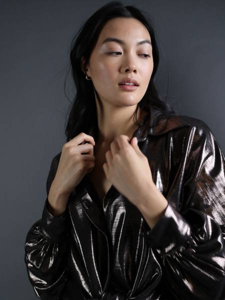 Sosue Bluse Antonia Glitter