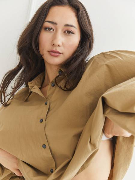 Sosue Bluse Antonia Khaki