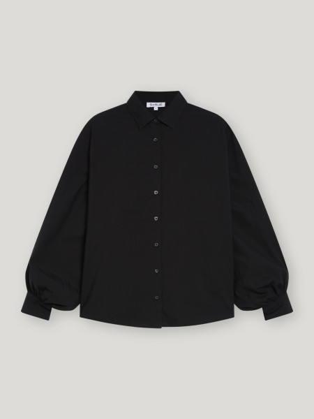 Sosue Bluse Antonia Slim Black