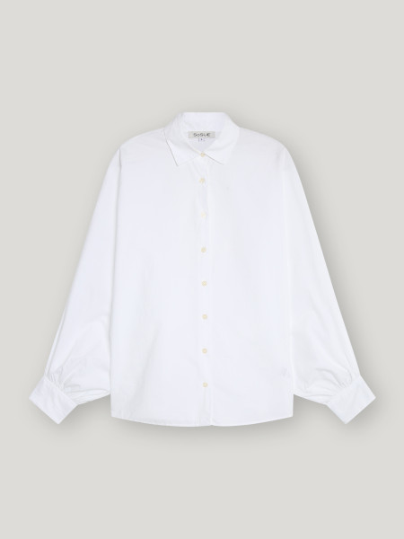 Sosue Bluse Antonia Slim White