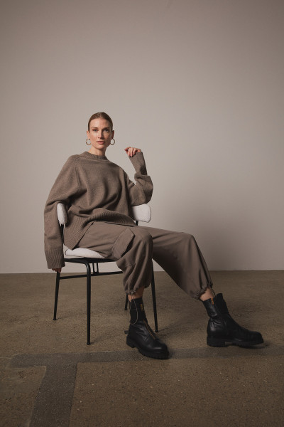 Sosue Cargo-Pants Stone