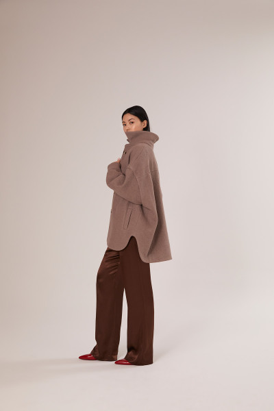 Sosue Coat Antonia Taupe