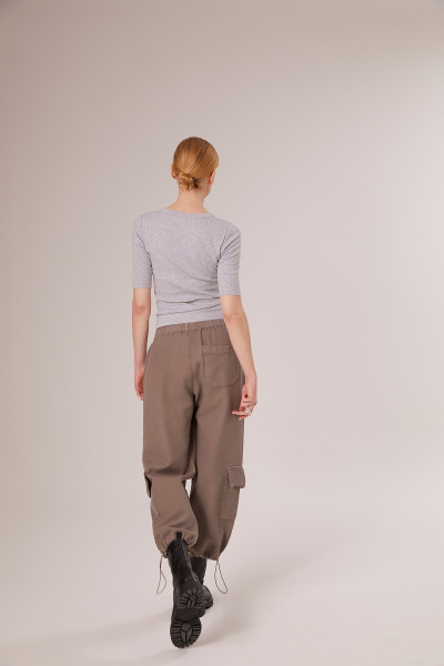 Sosue Half Arm Rip Grey