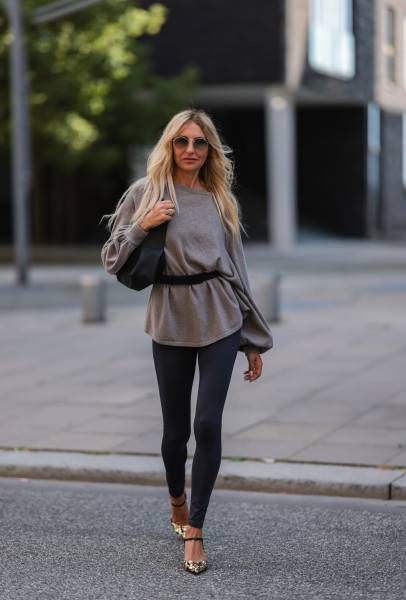 Sosue Leggings SoSUE- 80% Recycled Grey