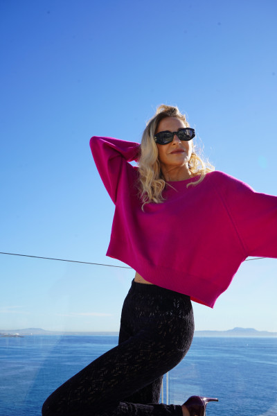 Sosue Pullover Antonia Light Fuchsia