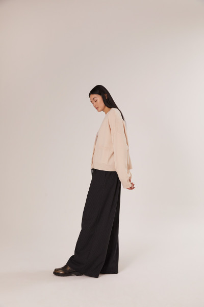 Sosue Relaxed Cardigan Powder