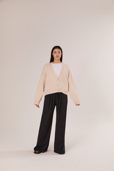 Sosue Relaxed Cardigan Powder