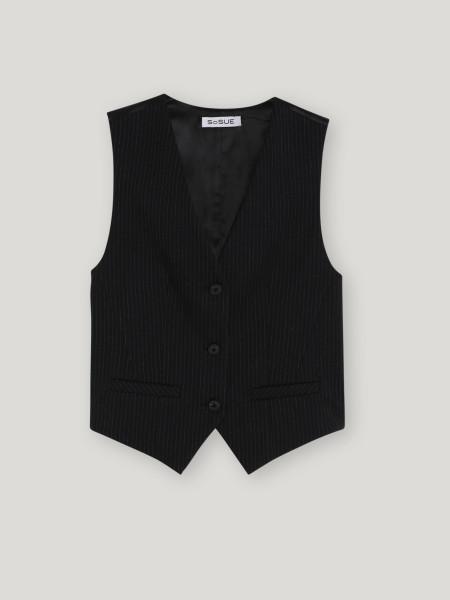 Sosue Vest Pinstripe