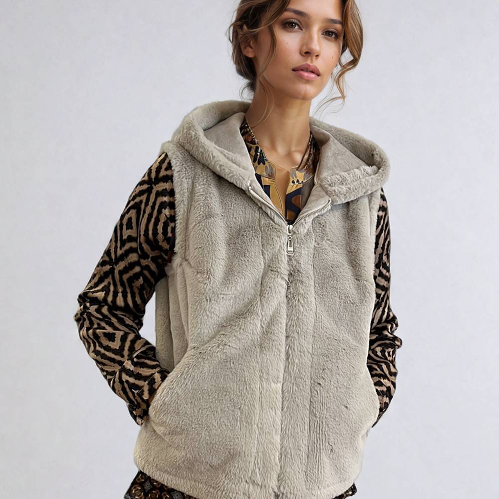 Soul Kathrine BONNIE VEST light grey