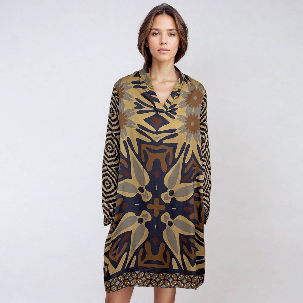 Soul Kathrine LILLY SHORT DRESS Print 08