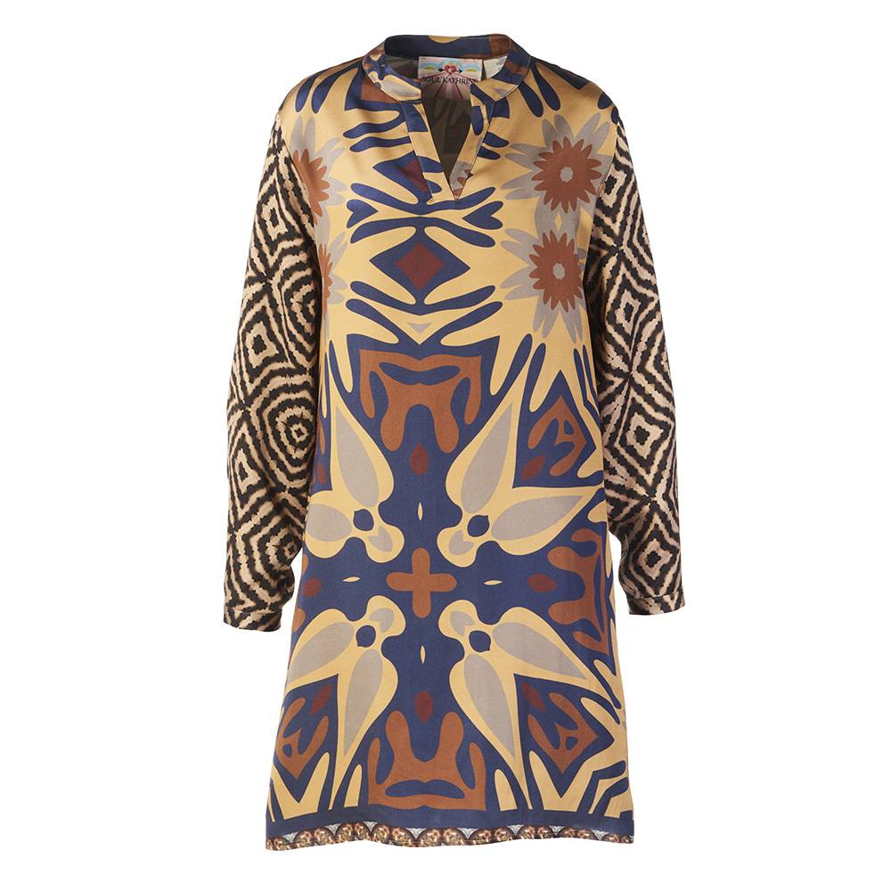 Soul Kathrine LILLY SHORT DRESS Print 08