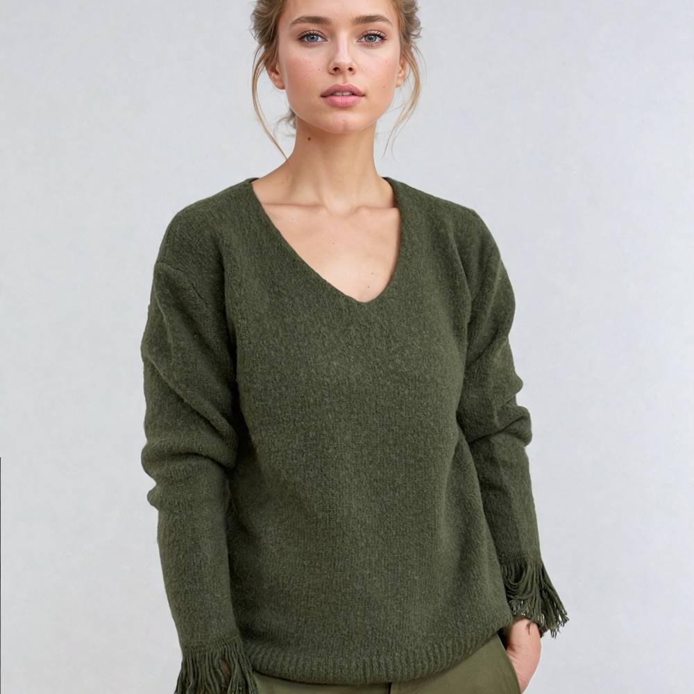 Soul Kathrine NELA SWEATER Olive