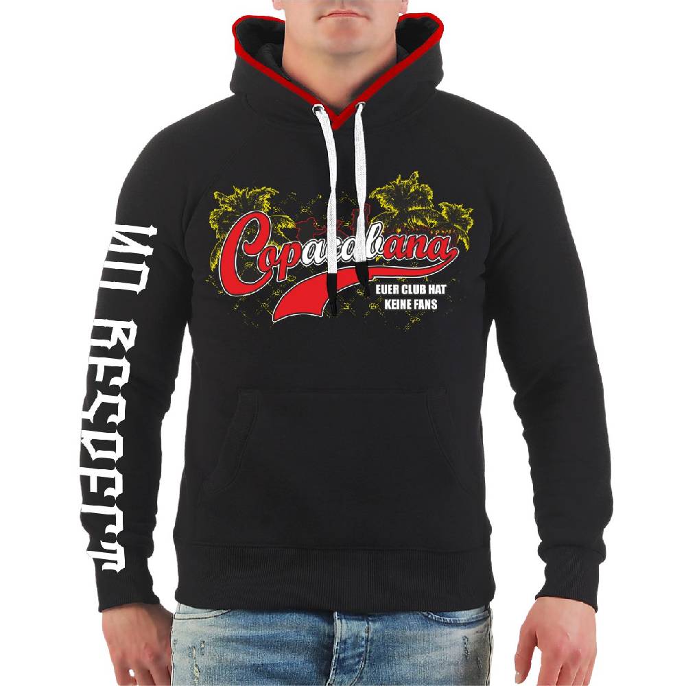 Spass Kostet 3 farbiger Kapuzenpullover Copacabana Euer Club hat keine Fans