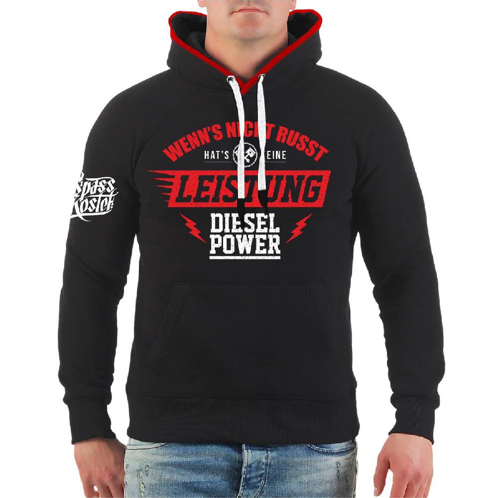Spass Kostet 3 Farbiger Kapuzenpullover Wenn's Nicht Russt Hat's Keine Leistung Diesel Power