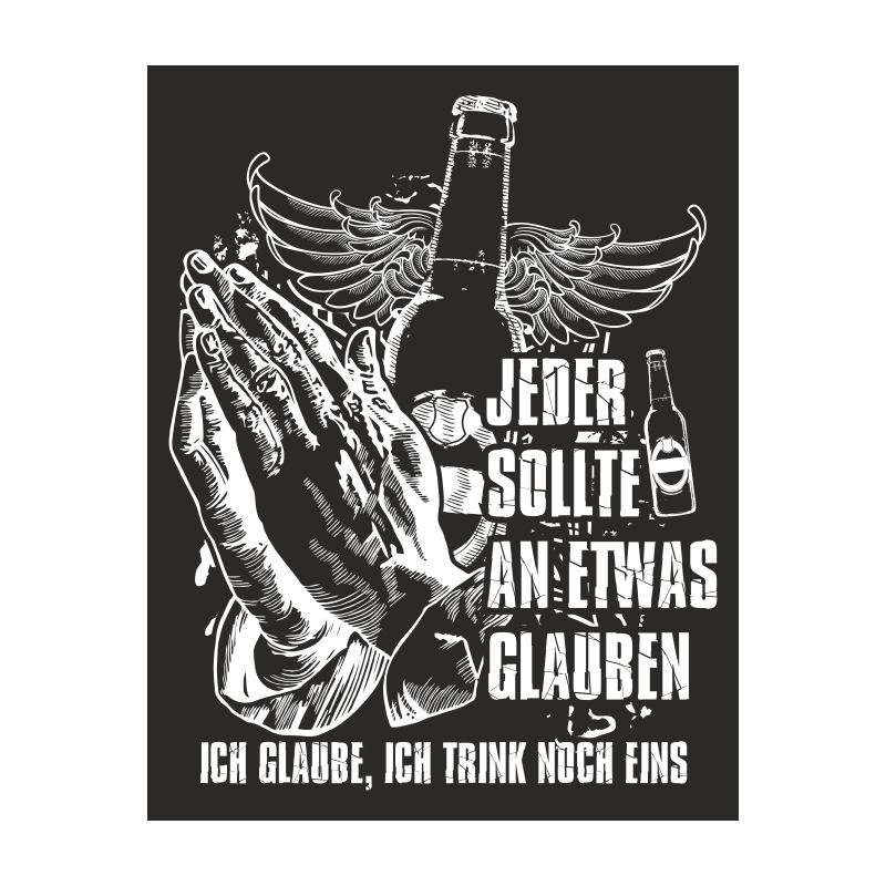 Spass Kostet Aufkleber Ich glaube ich trink noch eins