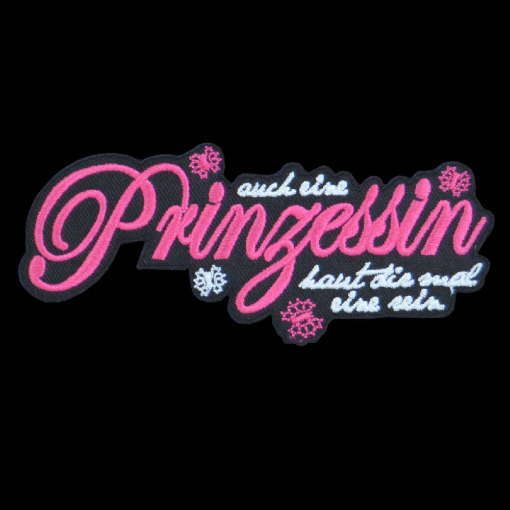 Spass Kostet Aufnäher Aufbügler auch eine Prinzessin haut dir mal eine rein