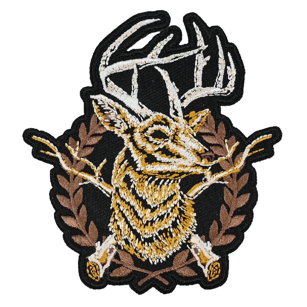 Spass Kostet Aufnäher Aufbügler Jäger Hirsch Geweih