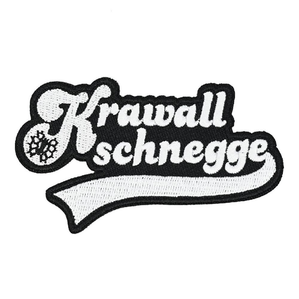 Spass Kostet Aufnäher Aufbügler Krawallschnegge WEISS