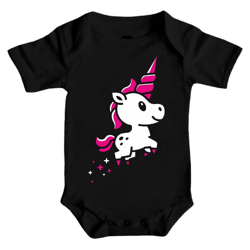 Spass Kostet Baby Body Strampler kurz Kleines Einhorn