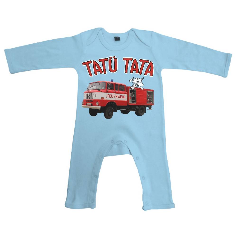 Spass Kostet Baby Body Strampler lang Sprüche Feuerwehr tatü tata