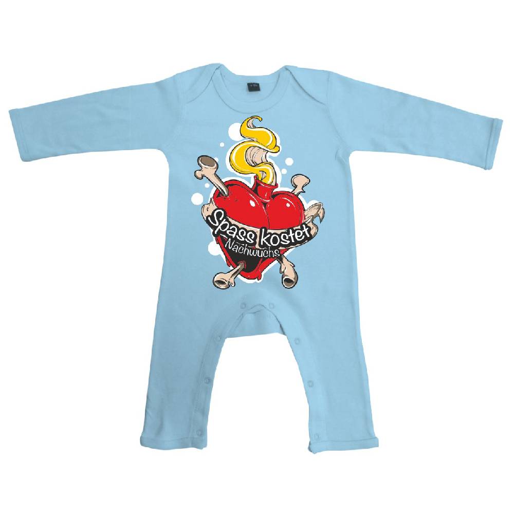 Spass Kostet Baby Body Strampler lang Sprüche Spass kostet NACHWUCHS