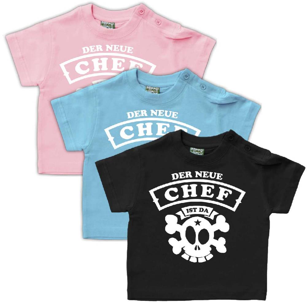 Spass Kostet Baby Kinder T-Shirt Der neue CHEF ist da