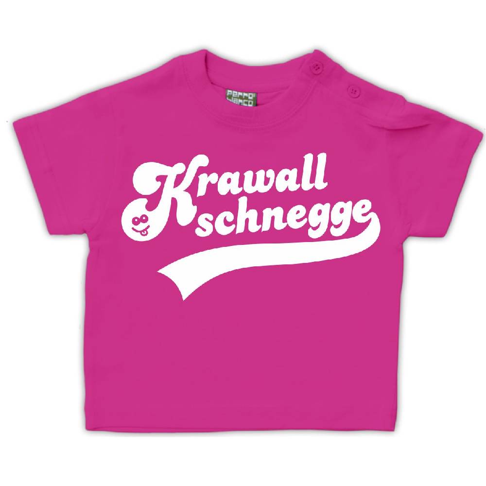 Spass Kostet Baby Kinder T-Shirt Mädchen Krawallschnegge Spruch