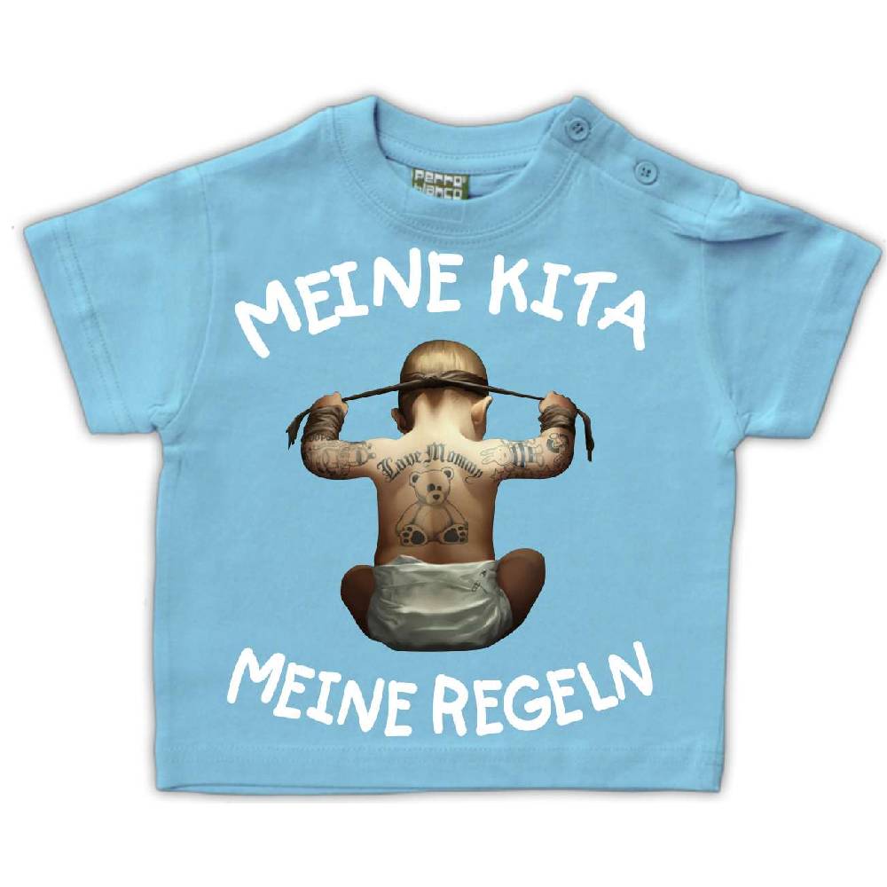 Spass Kostet Baby Kinder T-Shirt Meine Kita meine Regeln
